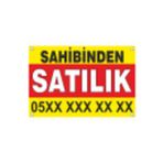 Enmode Sahibinden Satılık Branda Afiş Pankart 70X100