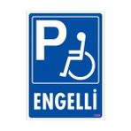 Ennalbur Engelli Uyarı Levhası 25 x 35 cm KOD:1590