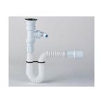Ennalbur Japar Çatallı Lavabo Sifonu 50 mm