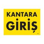 Ennalbur Kantara Giriş Uyarı Levhası 25X35 KOD:1578