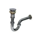 Ennalbur Krom Lavabo Sifonu Stoplu Pop-Up 32 Mm