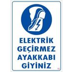 Ennalbur PVC 25x35 10 İkaz Levhası
