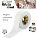 Ennalbur Sgs 1231 Çift Taraflı Köpük Bant 18 Mm 2 Metre
