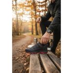 Enoch Erkek Siyah Kırmızı Waterproof Outdoor Trekking ve Dağ Yürüyüş Ayakkabısı - Siyah - Kırmızı