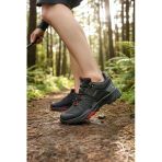 Enoch Erkek Siyah Kırmızı Waterproof Outdoor Trekking ve Dağ Yürüyüş Ayakkabısı