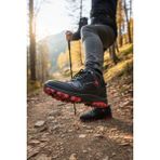 Enoch Erkek Siyah Kırmızı Waterproof Outdoor Trekking ve Dağ Yürüyüş Botu - Siyah - Kırmızı