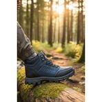 Enoch Erkek Siyah Waterproof Kürklü Outdoor Trekking ve Kışlık Bot - Lacivert