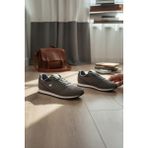 Enoch Erkek Tabanlı Retro Spor Ayakkabı Detaylı Günlük Sneaker - Füme - Mavi