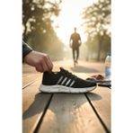 Enoch Erkek Üçlü Şerit Detaylı Petek Tabanlı Günlük Spor Ayakkabı Sneaker