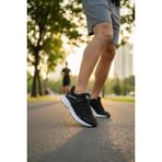 Enoch File Detaylı Kaymaz Taban Bağcıklı Outdoor Erkek Spor Ayakkabı - Siyah - Beyaz