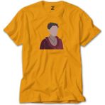 Enola Holmes Silhouette Sarı Tişört Liyada - 5XL