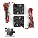 ENOMAKER Creality Orijinal Ender 3 Fan DC FIRÇASIZ PD04010MS4 DC 24 V 0.10A Soğutma Fanı 40mmx40mmx10mm 4010 Kol Rulman 3D Yazıcı için