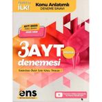 Ens Yayıncılık AYT Sayısal Destek 3'lü Özel Konu Anlatımlı Deneme