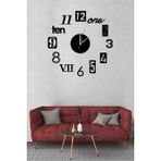 Ensa Design Dekoratif Ahşap Duvar Saati 50CM
