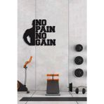 Ensa Design Fitness Gym Ahşap Duvar Dekoru-Spor Salonu Dekoru 50X30