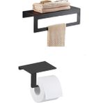 Ensar Profil Metal Banyo Havlu Askılığı ve Tuvalet Kağıdı Askılığı