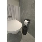 Ensar Tuvalet Kağıtlığı,wc Kağıtlık, Tuvalet Kağıdı Askısı,telefon Raflı Tekli