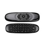 ensecoo 2.4G Air Mouse Kablosuz Klavye Uzaktan Kumanda Android TV Kutusu Bilgisayar için İngilizce versiyonu 6 eksenli jiroskop