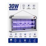 Enshall 30W Elektrikli UV LED Işıklı Zincir Askılı GLR KILL PEST Sivrisinek Öldürücü Sinek Kovucu Işık