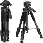 Enshall Profesyonel 175 cm Tripod DSLR Fotoğraf Makinesi Hafif Taşınabilir ve Yüksek Stabilite