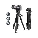 Enshall Profesyonel 175 Cm Tripod Dslr Fotoğraf Makinesi Uyumlu Trıpod