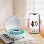 Ensiga Renkli Kabuk Mini Bluetooth Hoparlör Beyaz Renkli Taşınabilir Ses Sistemi Şık Tasarım