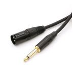 Enstrüman Gitar Kablosu Xlr Erkek 6.35mm Erkek Kablo 10 Metre Kablo