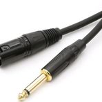 Enstrüman Gitar Kablosu XLR Erkek 6.35mm Erkek Kablo 5 metre Kablo