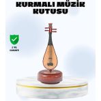 Enstrüman Şeklinde Müzik Kutusu Lüt Tasarım Melodious Music Midastech