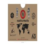 entarzlife Harita Pratik (orta Okul ) Dünya Siyasi, Fiziki ,dilsiz Türkiye Siyasi, Iller, Dilsiz Haritaları