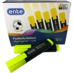 Ente Fosforlu Kalem Sarı