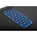 Entelux Daewoo Damas 2010 Uyumlu 3D Havuzlu Paspas Takımı (Mavi-Siyah) - Mavi - Siyah