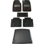 Entelux Renault Kangoo Multıx Combi 2010 - 2016 Uyumlu Bagaj Havuzu+ Negro Karbon Oto Paspas Seti - Renkli