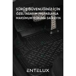Entelux Volkswagen Polo (Üst Bagaj) 1.4 Fan Edition 2016 ile Tam Uyum | Araca Özel | Tam Set - Siyah