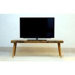 Entema Doğal Ağaç Masif Kütük Tv Sehpası 200CM ( Ağaç Ayak ) - Kahverengi