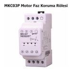 Entes 220-230 VAC MKC-03P Motor Faz Koruma Rölesi