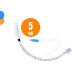 Entübasyon Tüpü (Endotrakeal tüp) Kaflı (Balonlu) No: 5