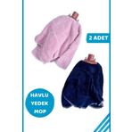 Entude Havlu Yedek Mop, Vileda Paspası, 2 Adet Ekonomik Vileda Ucu
