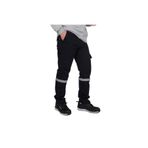 ENTWEAR Tek Reflektörlü 7X7 Gabardin Kışlık İş Pantolonu Lacivert