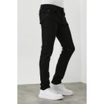 Enuygunenmoda Erkek Slim Fit Kot Pantolon Siyah Yumuşak Kumaş ile Rahat ve Şık Tasarım - 31