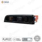 Enva Isuzu Sampıyon Sol On Ikılı Cam Acma Dugmesı Anahtarı (Sıyah 12V)