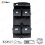 Enva Opel Merıva B Kasa Dortlu Cam Acma Dugmesı Anahtarı 2009-2012