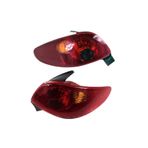 Enva Otomotiv Peugeot 206 (HB) Sag / Sol Arka Far Stop Duysuz Lambası Takımı 2003-2011