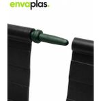 Envaplas Pratik Garden Esnek Çim Sınırlayıcı Birleştirme Aparatı Çim Ayırıcı Birleştirme Pimi 5 cm 5 Adet - Yeşil