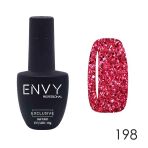 Envy Kalıcı Oje Exclusive Parlak Simli Kırmızı 10GR NO:198