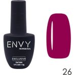 Envy Kalıcı Oje Exclusive Seri Eflatun Kırmızı NO:026