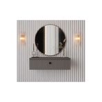 enwood MİMOSA GRİ MDF DUVARA MONTE KAPAKLI DRESUAR( 69 cm )