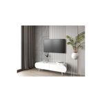 enwood Regulus Beyaz Mdf 2 Kapaklı Ahşap Ayaklı 140 Cm Modern Tv Ünitesi BEYAZ