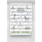 (ENXBOY)KULE DİJİTAL BASKILI ZEBRA PERDE-COCUK ODASI-STOR PERDE