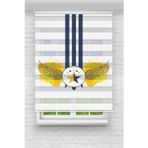 (ENXBOY)LAJİVERT DİJİTAL BASKILI ZEBRA PERDE-COCUK ODASI-STOR PERDE